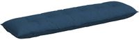 vidaXL Rugkussen Blauw 180 x 19 x 50 cm Stof