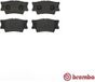 Brembo P83089 Rear Disc Brake Pad - Set of 4