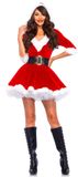 Leg Avenue Sexy Kerstjurkje Santa Met Capuchon - Maat M/L