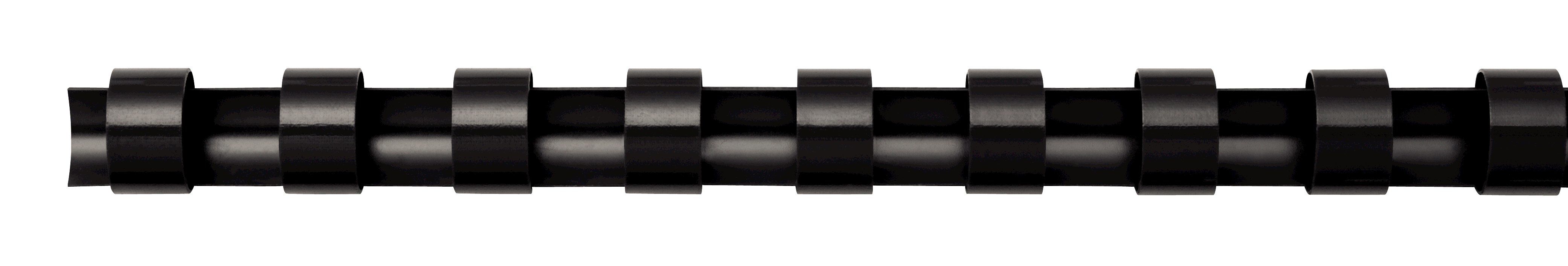 Fellowes Plastic Bindruggen - A4 - 8mm - Zwart (25 stuks)