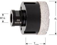 Rotec Diamant Tegelboorkroon Ø 50 mm - M14