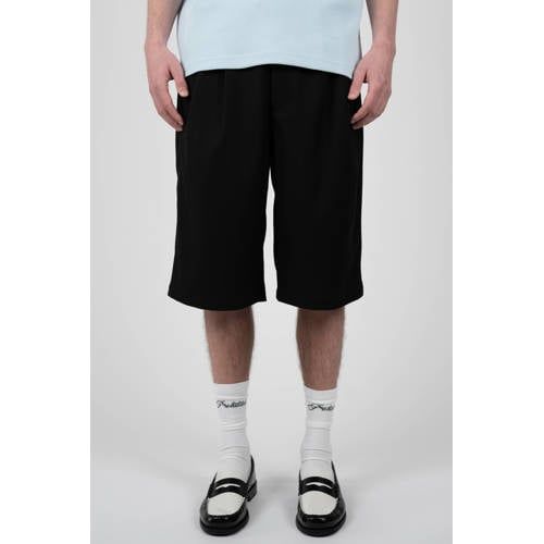 Prohibited Prohibited straight leg bermuda short - zwart