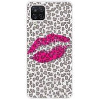 Samsung Galaxy A12 5G baiser leopard bedrukt siliconen hoesje