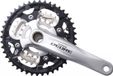 Shimano Deore Hollowtech II Crankset 48/36/26T 175mm Zwart