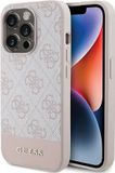 Guess 4G Stripe Back Case - Roze - Apple iPhone 15 Pro