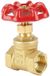 OEM Allecto Messing poort klep BSPP G1/2 draaiklep 232PSI voor water, olie, gas - Duurzame messing constructie