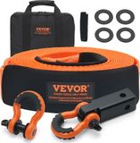 VEVOR Autosleepkabel 36000lbs 30ft 3in Emergency Heavy Duty