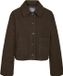 Noisy may Nmlucy Short Jacket Noos 27037762 Chocolate Brown/melange Dames Maat - XS
