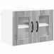vidaXL Wandkast PORTO Grijs Sonoma 60 x 31 x 40 cm Bewerkt hout