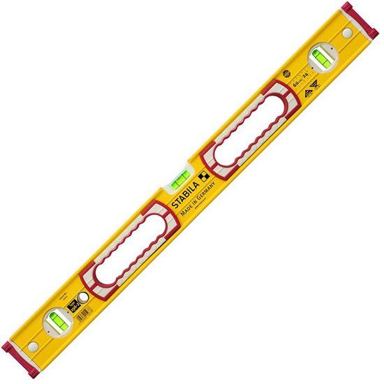 STABILA Type 196-2 Waterpas - 183 cm - Geel/Rood