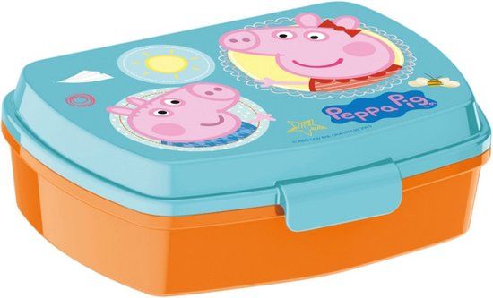STOR Peppa Pig broodtrommel