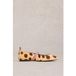 White Stuff Minnie Strap Leather Ballerina Natural Print Maat: 5