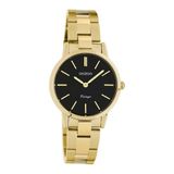OOZOO Vintage series - goudkleurige horloge met goudkleurige roestvrijstalen armband - C20114 - Ø30