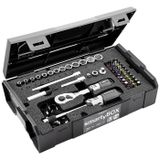MATADOR Dopsleutelset & bitset, ratelkast 1/4 inch met ratel, l boxx mini, 52-delige gereedschapsset, smartyBox S0, Matador gereedschap nr. 81452110