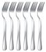 Couverts de table en acier inoxydable, set de 6