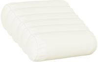 vidaXL Kussensloop - 6 st - HEERLEN - Wit - Ø 15 x 40 cm - Stof