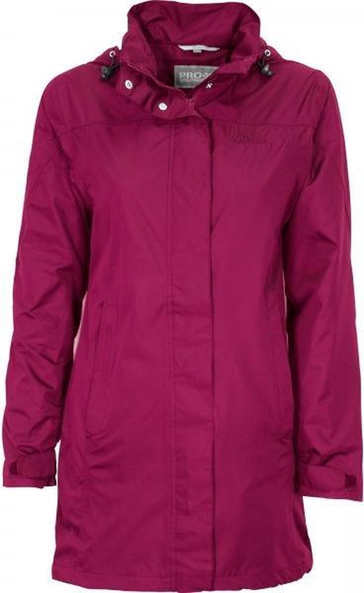 Pro-x Elements PRO_X elements - kurzmantel Jenna - Regenjas - Dames - maat 40 - Rood