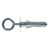 Fischer, Metalen pluggen SBS 9/3 met oogje (50 stuks) voor bevestiging van meubels, rekken, spiegels op beton en massieve baksteen