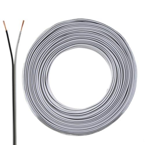 SeKi 2x0,75mm2-25m - wit - CCA - audiokabel - luidsprekerkabel