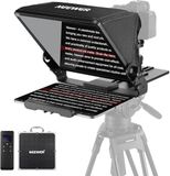 NEEWER Teleprompter met Arca Type Cameramontage, Koude Schoenen, RT113 Afstandsbediening voor NEEWER Teleprompter App, Online Onderwijs/Vlogger/Live Streaming Prompter voor iPad Tablet, Montage