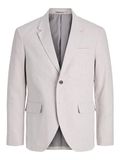 JACK&JONES JPR MARTIN SUMMER BLZ LINEN BLEND NO06 SN Heren Colbert Light Grey Melange