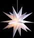 Sterntaler decoratieve ster | Kerstster kunststoff | 18-punts vouwster | 55cm | Binnen en buiten | LED | Stekker