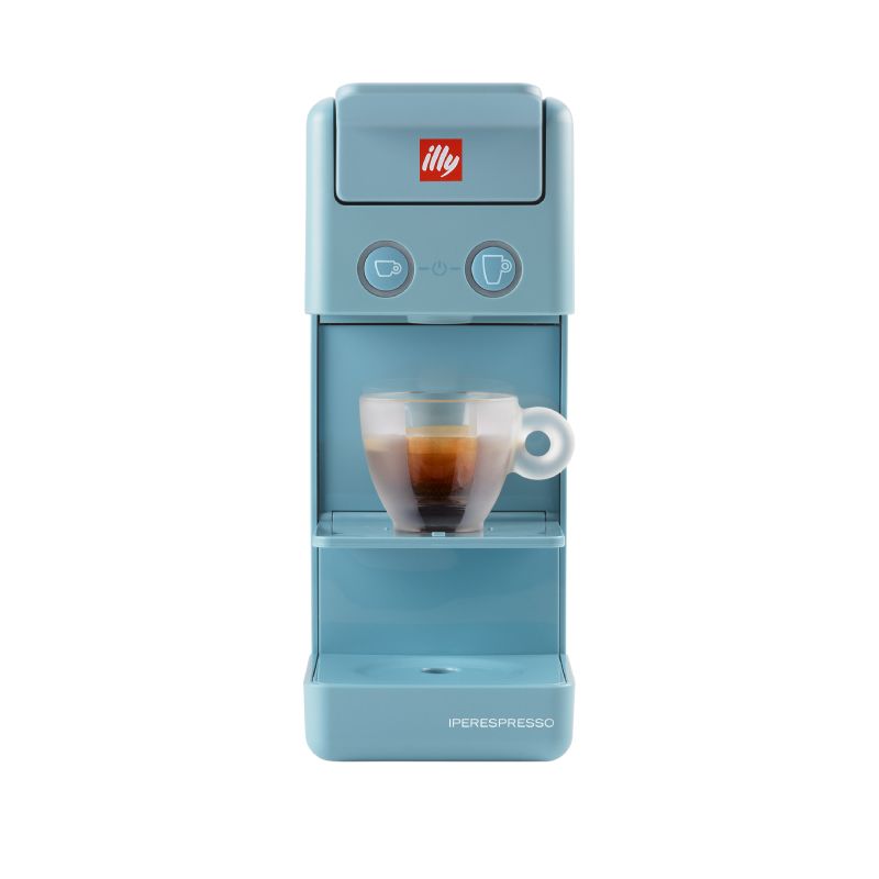 Illy Y3.3 Espresso Machine - Sky Blue