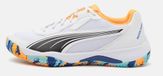 Puma Nova Court Lage sneakers Mannen 40 Puma White-Puma Black-Vivid Blue-Heat Fire