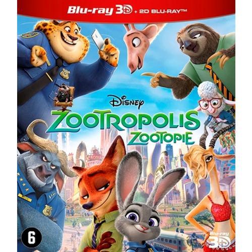 KOLMIO MEDIA Zootropolis 3 D blu-ray (3D)