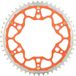 Moto-master 520 Husaberg/husqvarna/ktm 620073550 Pignon arrière en aluminium Orange 50d