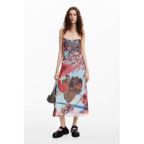 Desigual jurk met all over print multi