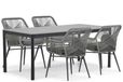 Lifestyle Garden Furniture Lifestyle Lifestyle Advance/Como 180 cm dining tuinset 5-delig