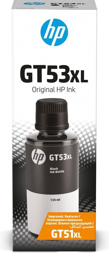 HP GT53XL Zwarte Inktcartridge - 1VV21AE