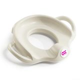 OKBABY Sofa - WC-verkleiner met antisliprand - Brede en verhoogde handgrepen voor maximale stabiliteit voor het kind - Wit