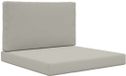 vidaXL Coussin de banc d'extérieur Polyester Gris 80 x 80 cm