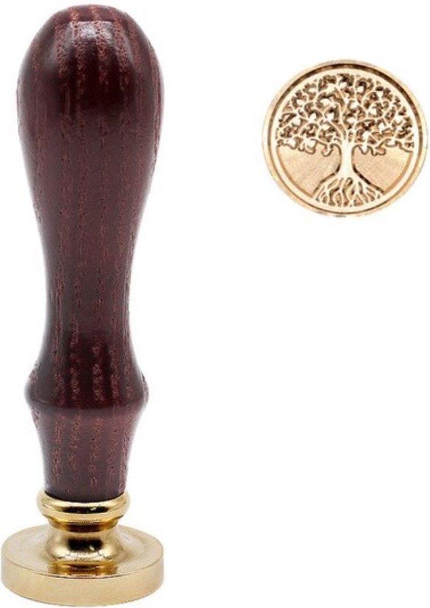 WiseGoods Luxe Wax Stempel - Vintage - Briefpost - Wax Seal - Tree of Life - 8720167809248