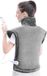 Merkloos / Sans marque BeltAvenue Holding B.V. Warmtedeken Stoel - Bruin/Grijs/Zwart - Polyester - 120x120 cm