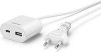 Hama 00223204 oplader voor mobiele apparatuur Wit AC Binnen