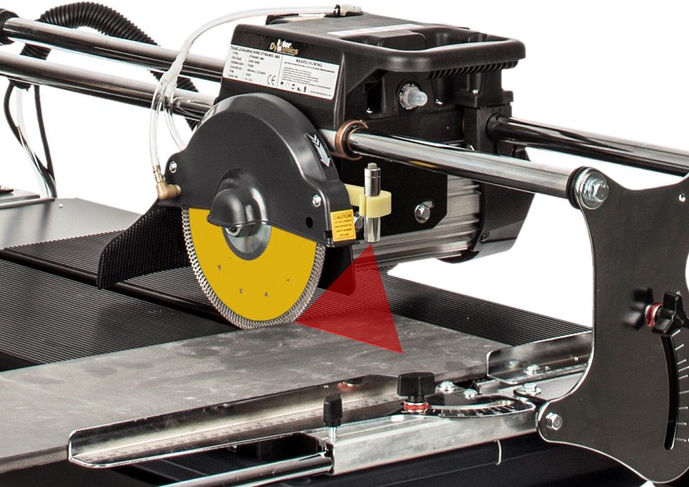InterDynamics 129000 Laserset voor tegelzaagmachine Dynamic 680
