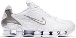 Nike Shox TL Heren Sneakers Sportschoenen Wit Zilver AV3595-100