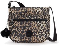 Kipling Arto Schoudertas Polyester Wild Leopard Bruin Unisex