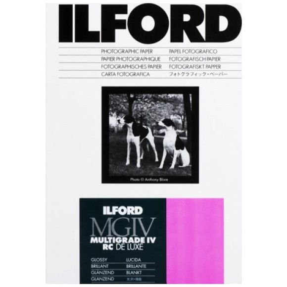 Ilford Multigrade RC DeLuxe Glossy 20,3x25,4cm 100 vel