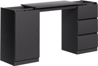 Vicco Ladekast met bureaufunctie Varino, Zwart, 80 x 75.5 cm