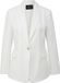 s.Oliver BLACK LABEL s.Oliver Vrouwen Blazer Crème Polyester Regular Fit