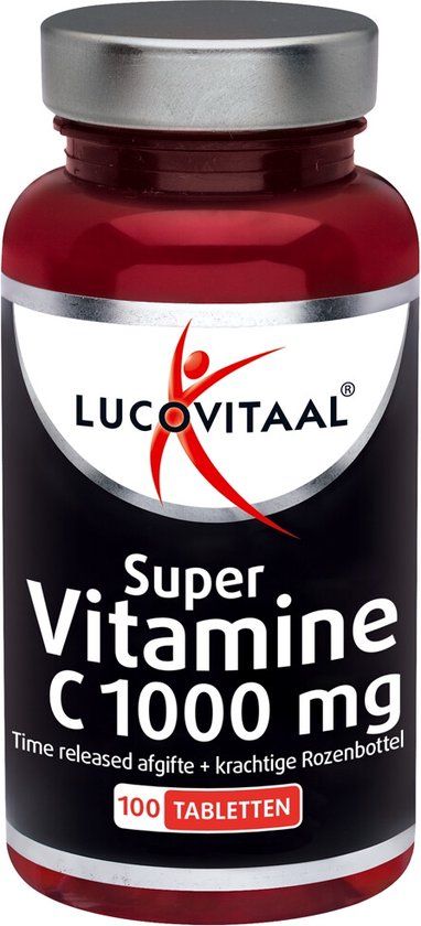 Lucovitaal Super Vitamine C 1000mg Time Released - 100 tabletten