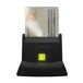 AISENS ASCR-SN05-BK Smart Card Reader, USB 2.0, Black