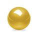 Perixx PERIPRO-303 GGO 34 mm Trackball – vervangende trackball voor M570, PERIMICE-517/520/717/720 en andere compatibele trackballmuizen – glanzend goud