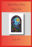 Stained Glass Windows: Coloring Book
