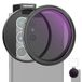 Neewer 67 mm Clip On Variabele ND2-ND32 telefoonlensfilterkit