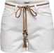 Only Broek Onlkelly Hw Shorts Dnm Azg Noos 15221469 White Denim Dames Maat - S